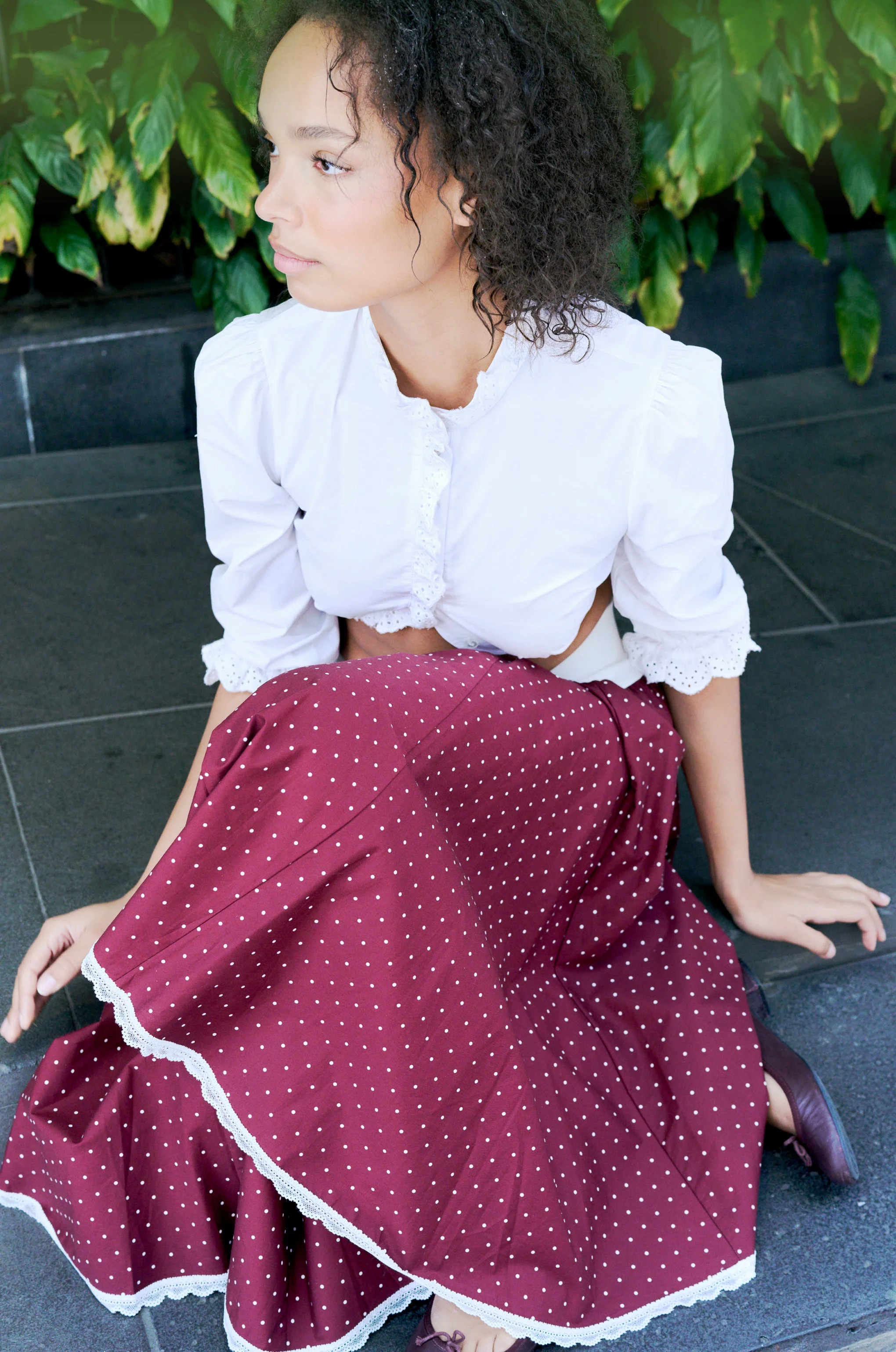 ROWE CROP BLOUSE - Image 5