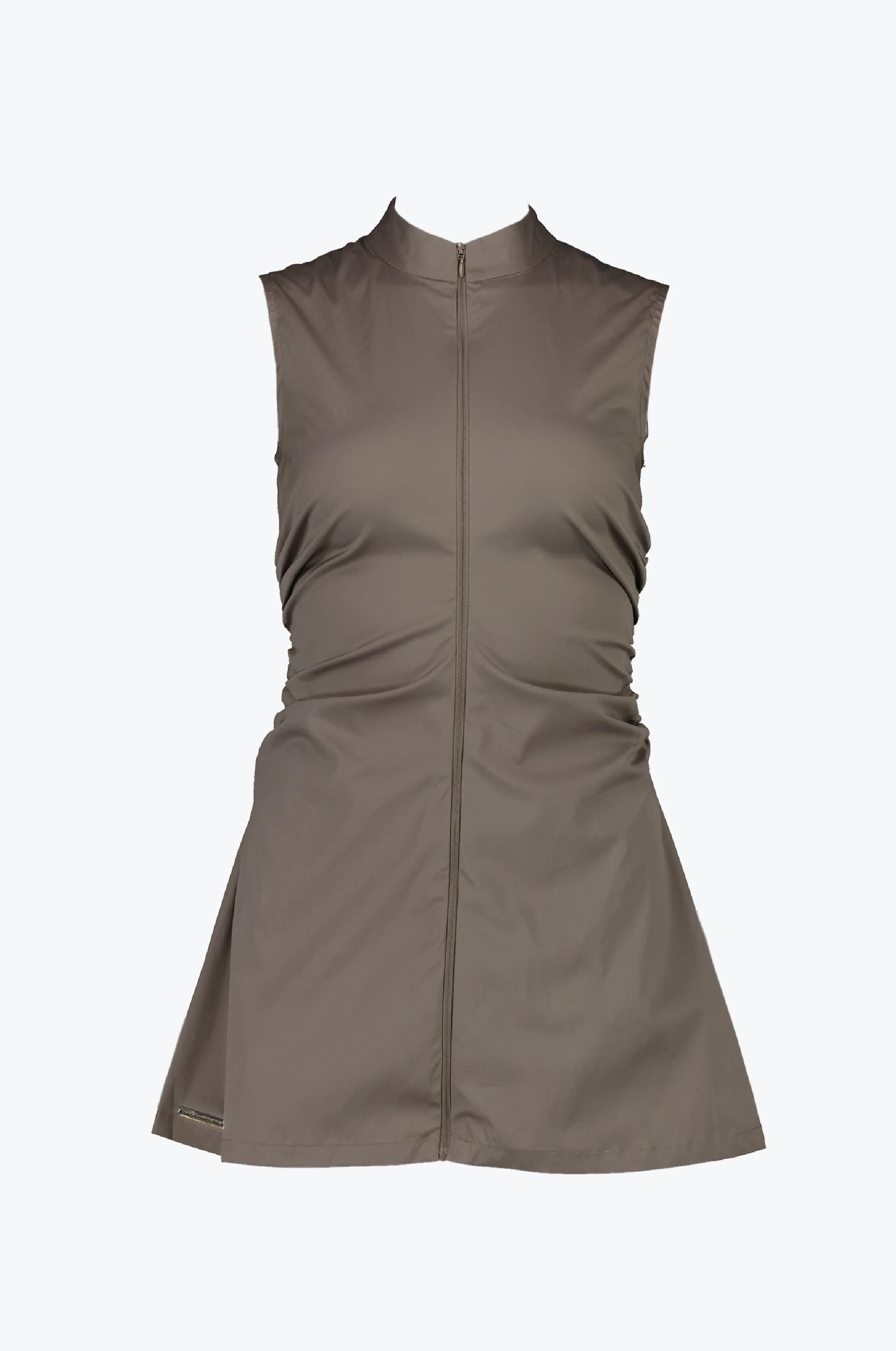 ZIP MINI DRESS - Image 5